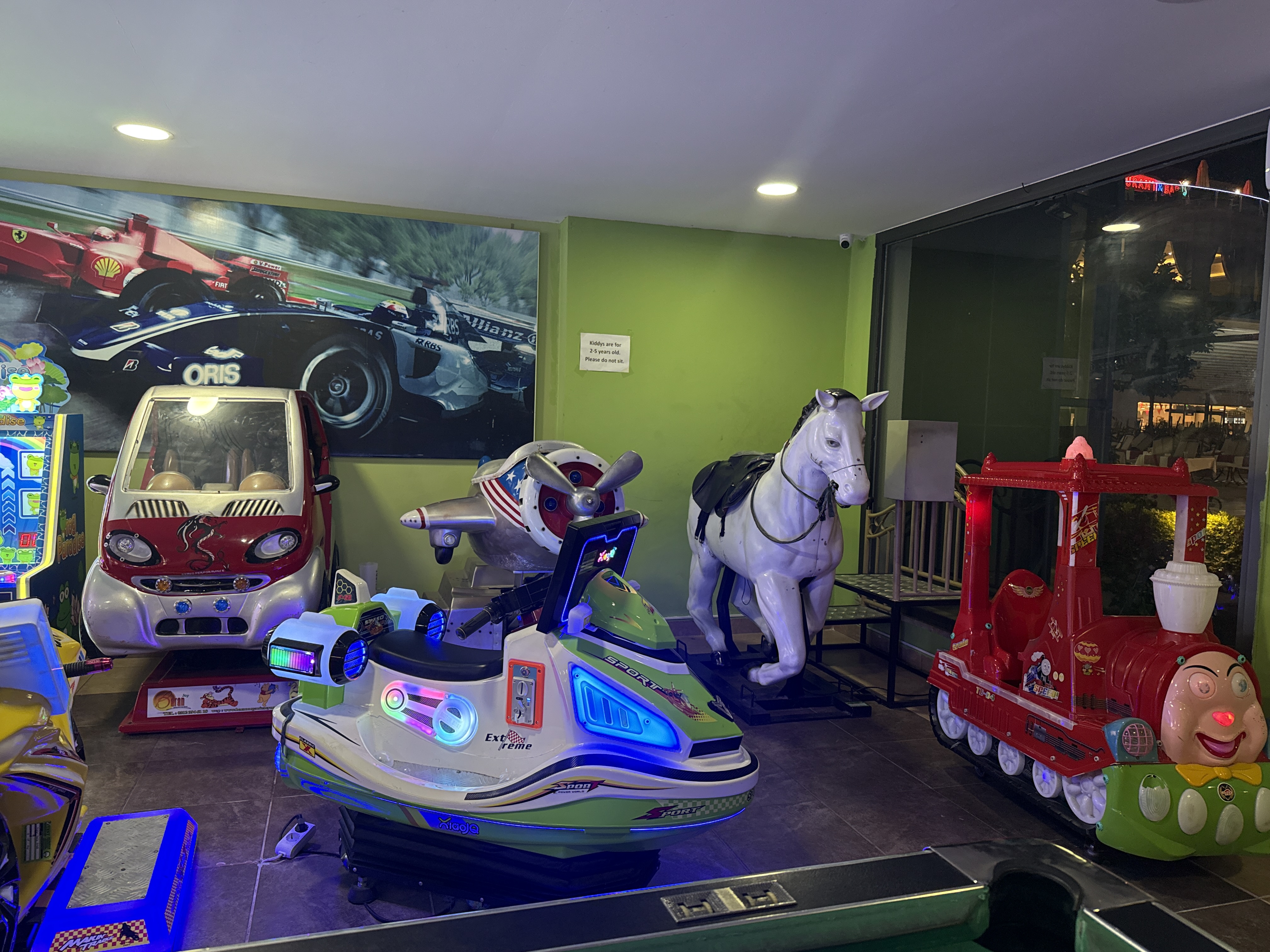 Kids area at Green Nature Arcade